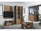 Комод Либерти 51.04, Дуб Вотан, Черный распродажа