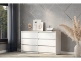 Комод с ящиками 1,38м Денвер, белый купить