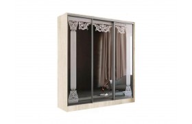 Шкаф-купе Тринити 5 2,0 м, Сандал светлый