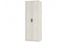 Шкаф 2-х створчатый Фиеста, Дуб крафт белый