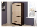 Шкаф-купе Сакура 1,14м, Дуб беленый, Венге распродажа