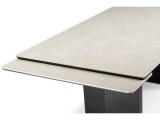 Монерон 200x100 burberry bianco matt / черный Керамический стол купить