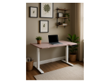 Маркос 120х75 розовый / белый Компьютерный стол купить