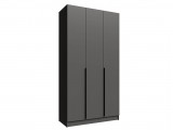 Шкаф Мадрид (1,2) без зеркала графит серый недорого
