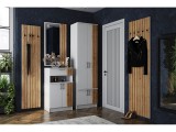 Вешалка Кано 450 КПВ-1, Белый, Дуб крафт золотой распродажа