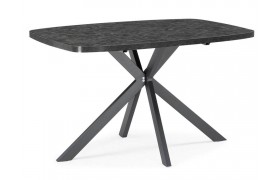 Кухонный стол Кортез 32 116(160)x77 раздвижной малави / серый деревянный