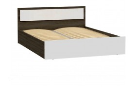 Кровать Мартина с подъемным механизмом 160, Венге / Белый