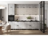 Кухня Рио NEW ЛДСП 3,0м/1080м (490), Компановка №3, Бетон светлы купить