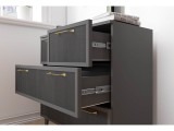 Толедо Комод малый ТК-21 графит серый купить