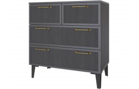Комод Толедо малый ТК-21 графит серый
