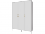 Толедо Шкаф 3-х створчатый ТШ-23 белый недорого