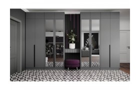 Шкаф Мадрид, композиция 5, Графит серый