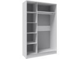 Шкаф-купе Стиль-2 1200, Дуб крафт золотой/Кашемир распродажа