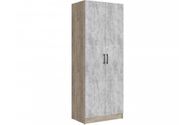 Шкаф Вегас 800, Дуб крафт серый/Цемент
