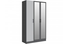 Шкаф Вегас 1200, Графит серый/Камень
