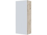 Шкаф навесной Сириния, Дуб крафт серый/Светло-серый недорого