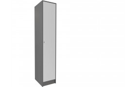 Шкаф-пенал ЯПП-1 Ямайка, Графит серый/Камень