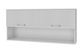 Книжная полка Толедо навесная ТН-1 белый