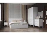 Модульная Спальня Толедо, композиция 1, Белый недорого