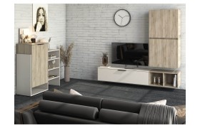 Стенка Модульная гостиная Бохо