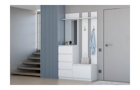 Вешалка Кэт-1 2, Белый/