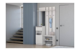 Вешалка Кэт-1 1, Ясень анкор светлый/Графит