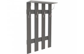 Вешалка ЯПВ-1 Ямайка, Графит серый/Камень