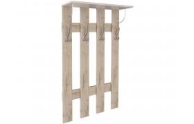 Вешалка ЯПВ-1 Ямайка, Крафт серый/Кашемир