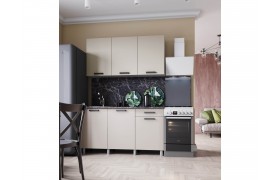 Кухня гарнитур Нагано 1,5м, Кашемир