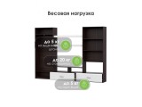 Jimenez дуб венге / белый глянец Готовая гостиная купить