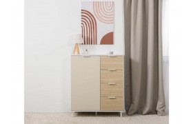 Комод Марвэл 16.234.01 Белый,Сатин,Плэйн