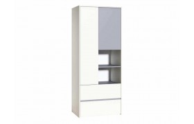 Шкаф Торонто для одежды 13.333 Белый/Серый