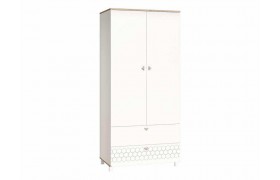 Офисный шкаф Эйп для одежды 13.334 Белый/Дуб