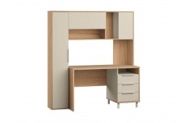 Стол письменный Комфорт 12.95 Дуб сонома/ Сатин