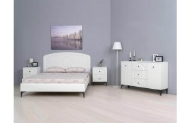 Спальный гарнитур Валенсия комплектация 3 Белый