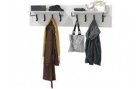 Прихожая Остин №7 Белый шагрень/дуб золотой