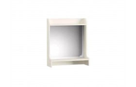 Туалетный столик Ливерпуль Полка 10.118 (зеркалом) Белый/Ясень ваниль