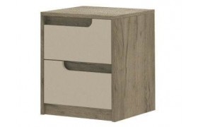 Тумба прикроватная Гавана, Крафт серый/Кашемир
