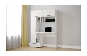 Компьютерный стол Квартет-11, Белый