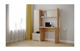 Компьютерный стол 9 (), Дуб золотой/