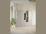Модульная прихожая Апполия, набор 2, Кашемир/Сантьяго софт недорого