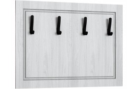 Вешалка 800 Апполия, Анкор светлый/Сандал белый