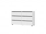 Комод Токио (6 ящиков), белый недорого