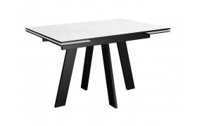 Кухонный стол DikLine SKM110 Керамика Mono white (белый матовый)/подстоль