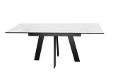 Стол DikLine SKM110 Керамика Mono white (белый матовый)/подстоль фото