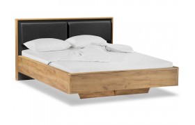 Кровать Клауд 160х200 парящая дуб крафт золотой / антрацит