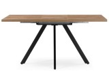 Райн 32 116(160)x77 раздвижной дуб табачный / черный Стол деревя от производителя