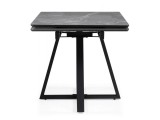 Керамический стол Памелла 140(200)х80 larka grey / черный Керами распродажа
