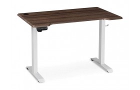 Компьютерный стол Маркос механизмом подъема 120х75х75 орех кантри / белый