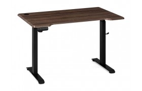 Стол письменный Маркос механизмом подъема 120х75х75 черный / кантри орех Компь